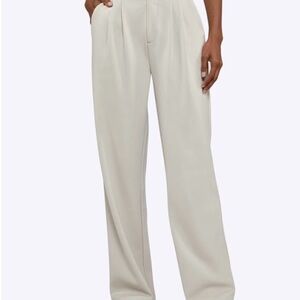 Cuts Brand Essential Pant, Wide Leg with Pleats (Color Quartz), Size 4